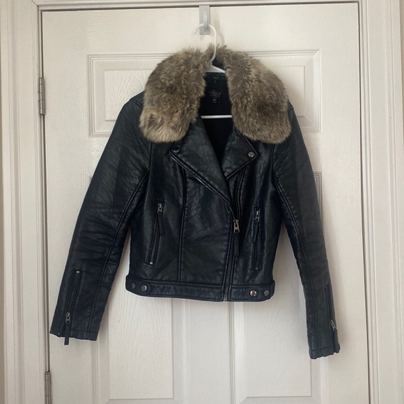 Jackets & Coats Faux Leather Jacket Poshmark